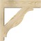 Ekena Millwork Funston Block Rough Sawn Outlooker, Douglas Fir, 6"W x 22"D x 22"H OUT06X22X22FST05RDF - alternate 4